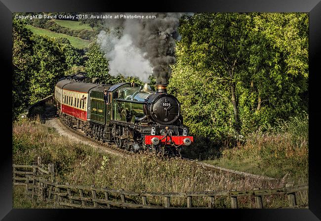  5029 at Esk Valley Framed Print by David Oxtaby  ARPS