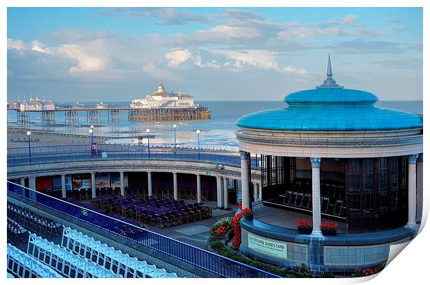  Eastbourne Bandstand Print by Tony Bates