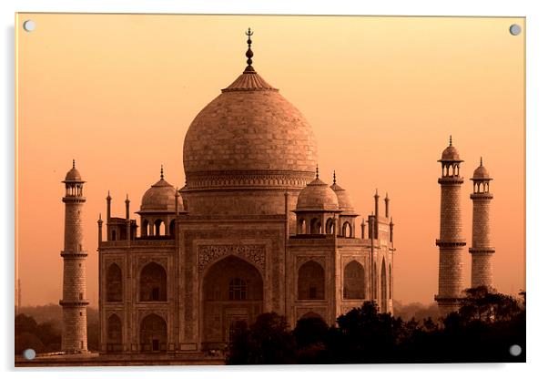  Taj Mahal   Acrylic by Aidan Moran