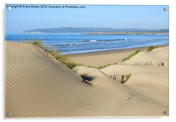  Camber Sands Acrylic by Diana Mower