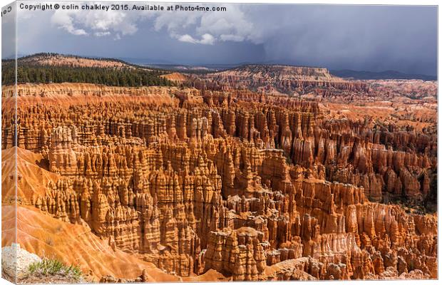  Bryce Canyon National Park Canvas Print by colin chalkley
