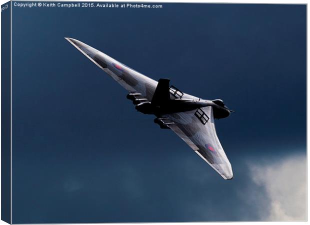  The Delta Lady - XH558 Canvas Print by Keith Campbell