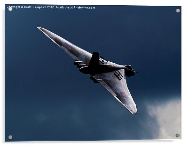  The Delta Lady - XH558 Acrylic by Keith Campbell