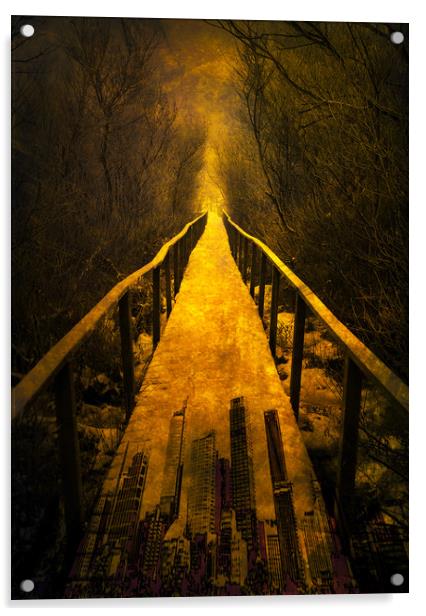  Mystery Path Acrylic by Svetlana Sewell