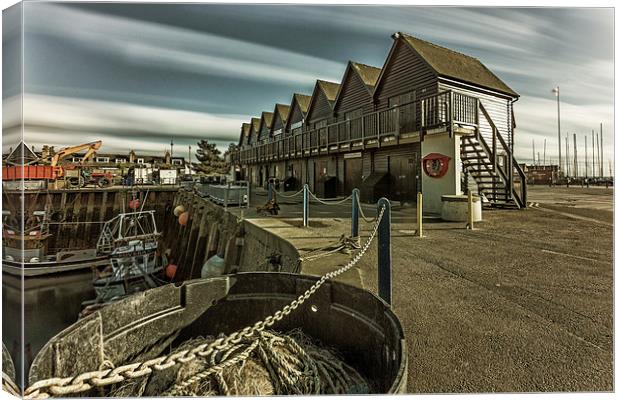  Whitstable Oysters  Canvas Print by Ian Hufton