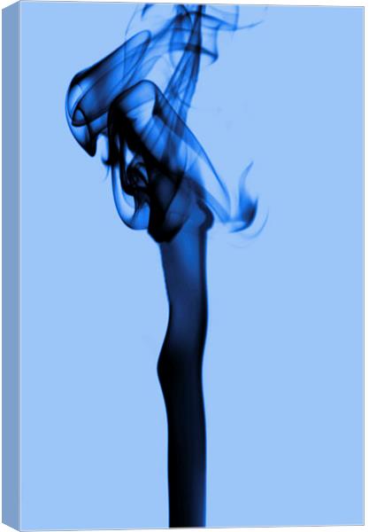  Blue Lady Dancing Canvas Print by David Irving