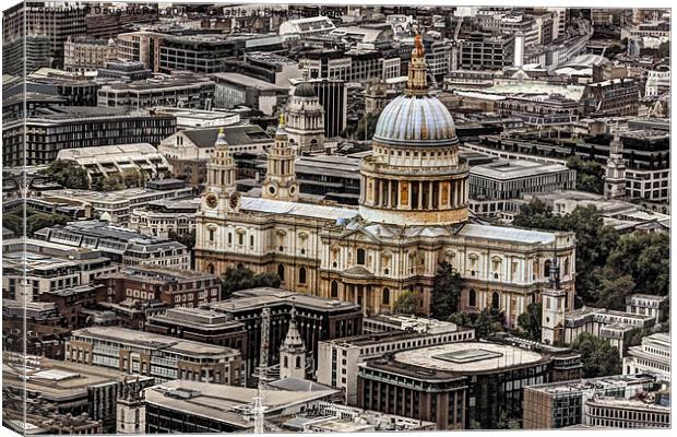  St Paul's Cathedral Canvas Print by Doug McRae