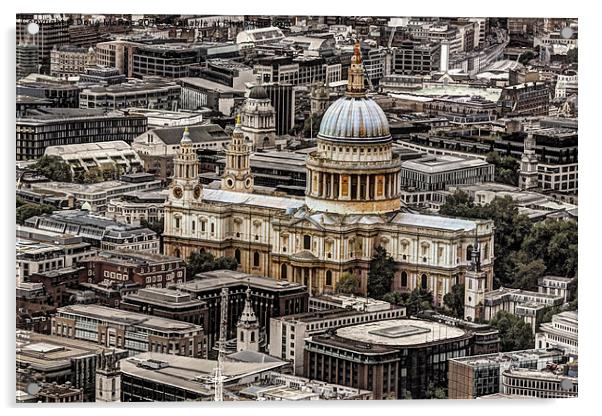  St Paul's Cathedral Acrylic by Doug McRae