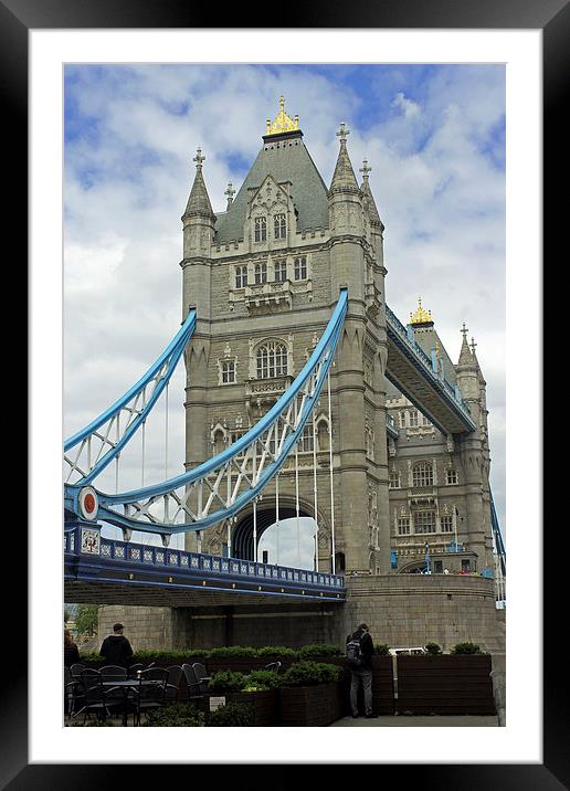 Tower Bridge Framed Mounted Print by Tony Murtagh