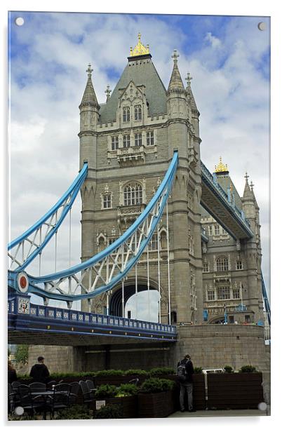 Tower Bridge Acrylic by Tony Murtagh