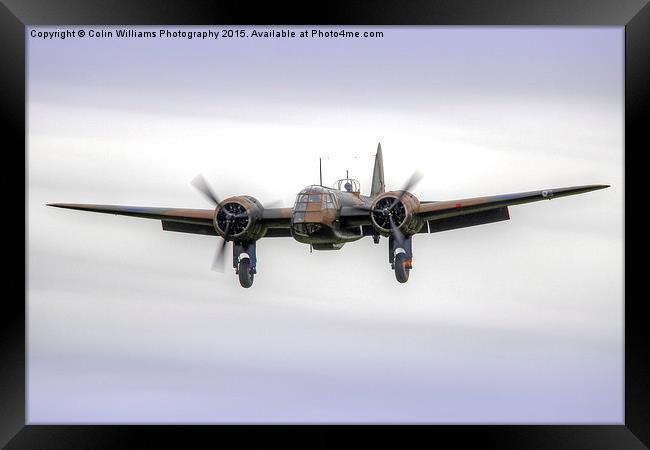  Bristol Blenheim On Finals - 1 Framed Print by Colin Williams Photography