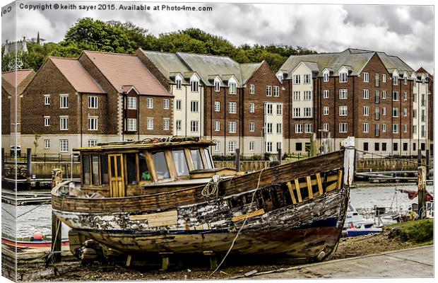  Past Its Best Canvas Print by keith sayer