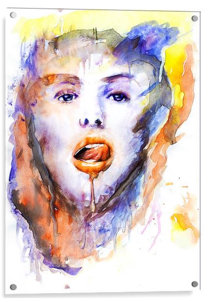  watercolor Acrylic by Silvio Schoisswohl