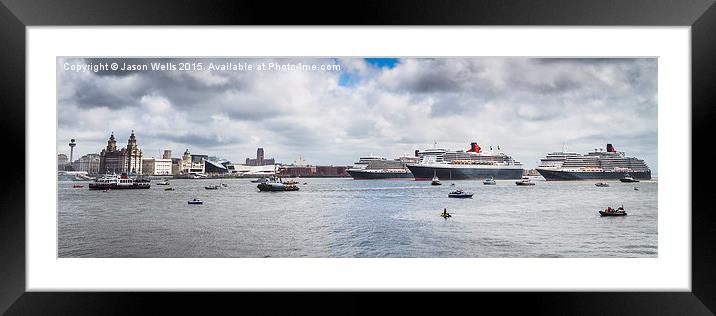  Three Queens panorama Framed Mounted Print by Jason Wells