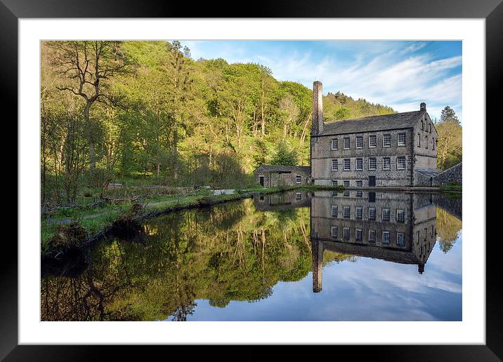 Reflections At Gibson Mill Framed Mounted Print by Gary Kenyon