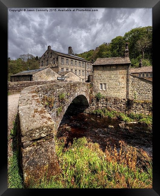  Gibson Mill, Hebden Bridge, Calderdale Framed Print by Jason Connolly