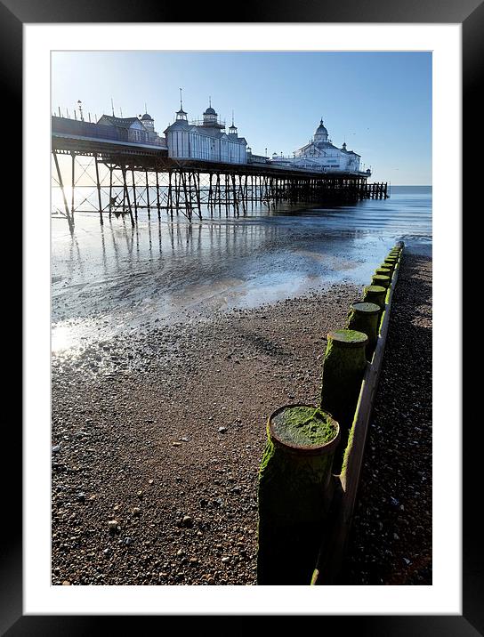  Eastbourne Pier Framed Mounted Print by Tony Bates