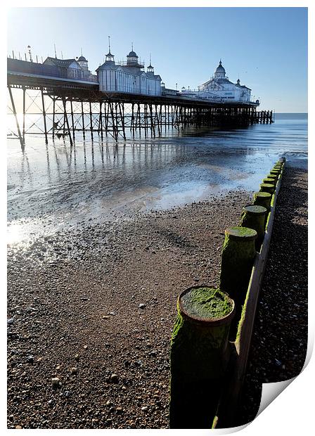  Eastbourne Pier Print by Tony Bates