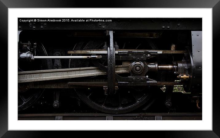 Industrial revolution Framed Mounted Print by Simon Alesbrook
