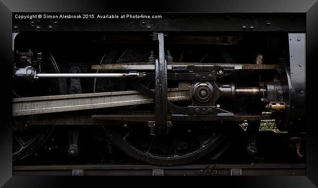 Industrial revolution Framed Print by Simon Alesbrook