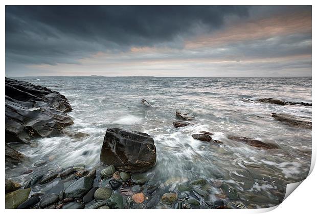  Scottish West Coast Seascape Print by Grant Glendinning