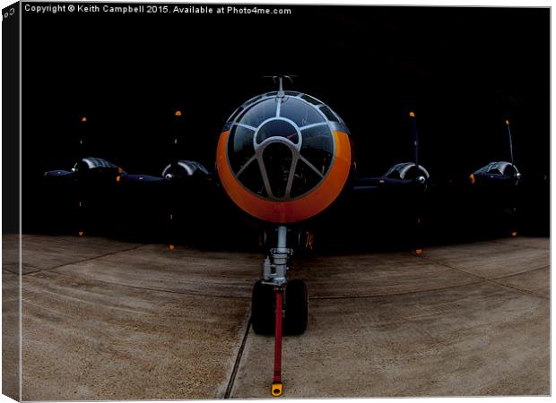  B-29 Superfortress Canvas Print by Keith Campbell