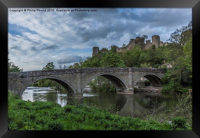 Ludlow Castle Framed Print by Philip Pound