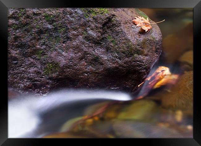 A Breath from the Edge Framed Print by Mike Dawson