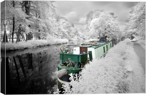  Kennet and Avon Canvas Print by Tony Bates