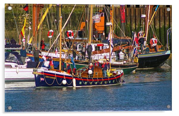  Dunkirk little ships Acrylic by Thanet Photos