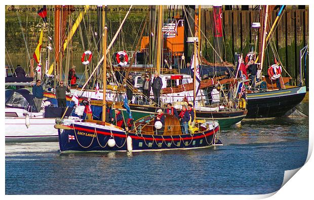  Dunkirk little ships Print by Thanet Photos