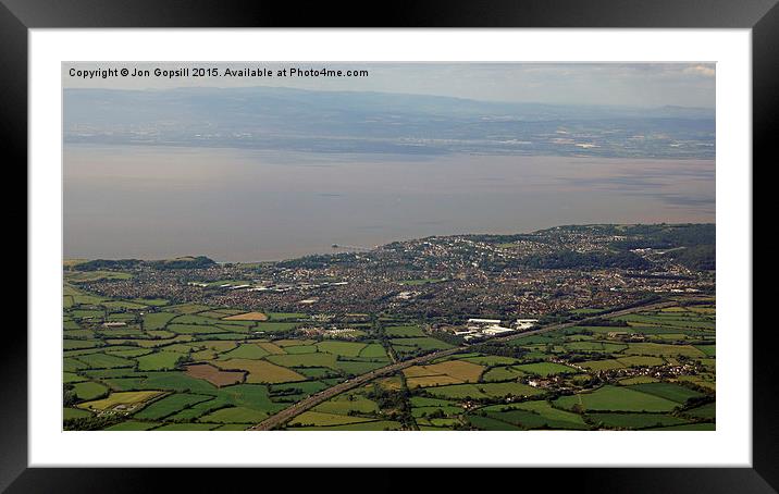  Clevedon Framed Mounted Print by Jon Gopsill