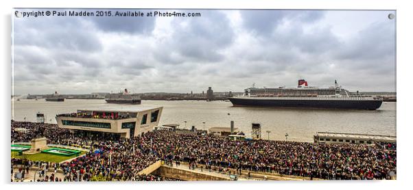 Three Queens on the River Acrylic by Paul Madden