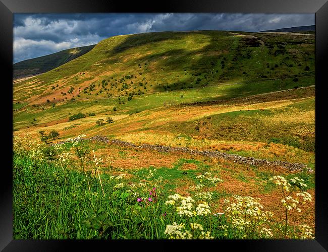 Brecon Beacons, Wales, UK Framed Print by Mark Llewellyn