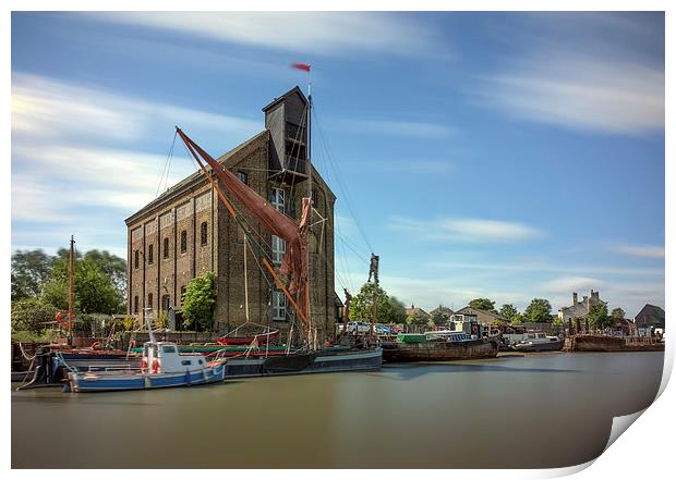  Faversham  Print by Ian Hufton