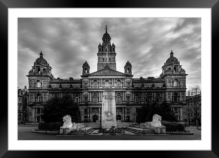  City Chambers Framed Mounted Print by Sam Smith