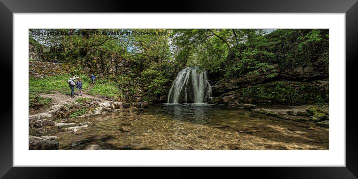  Janets Foss Waterfall Framed Mounted Print by David Hirst