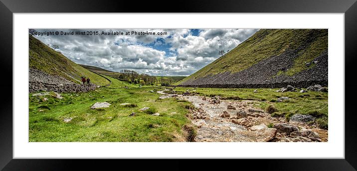  Dales Stream near Goredale Scar Framed Mounted Print by David Hirst