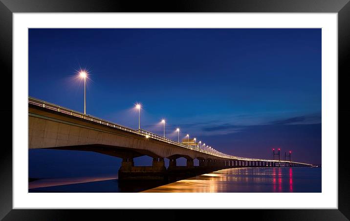  Second Severn Crossing Framed Mounted Print by Dean Merry