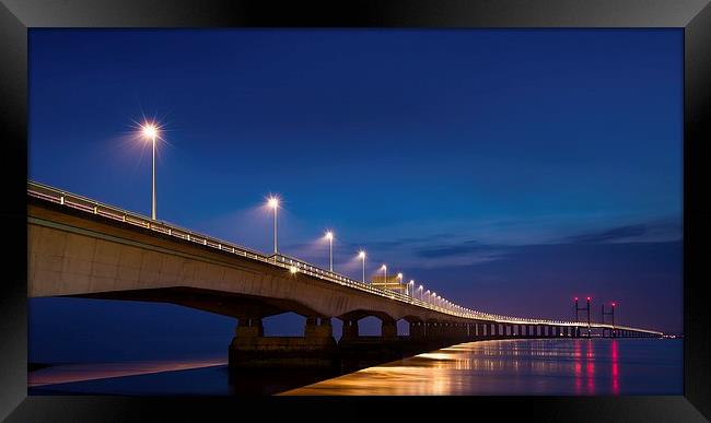  Second Severn Crossing Framed Print by Dean Merry