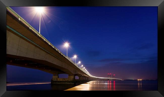  Second Severn Crossing  Framed Print by Dean Merry