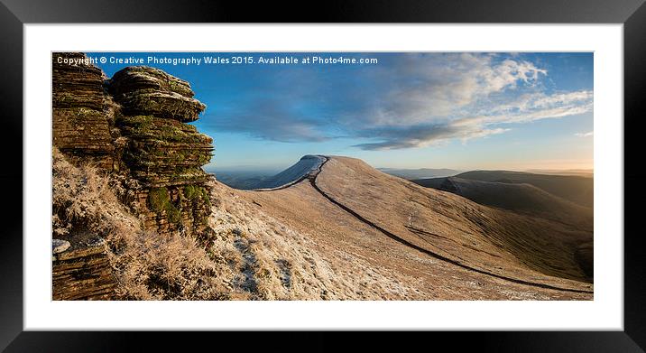   Framed Mounted Print by Creative Photography Wales