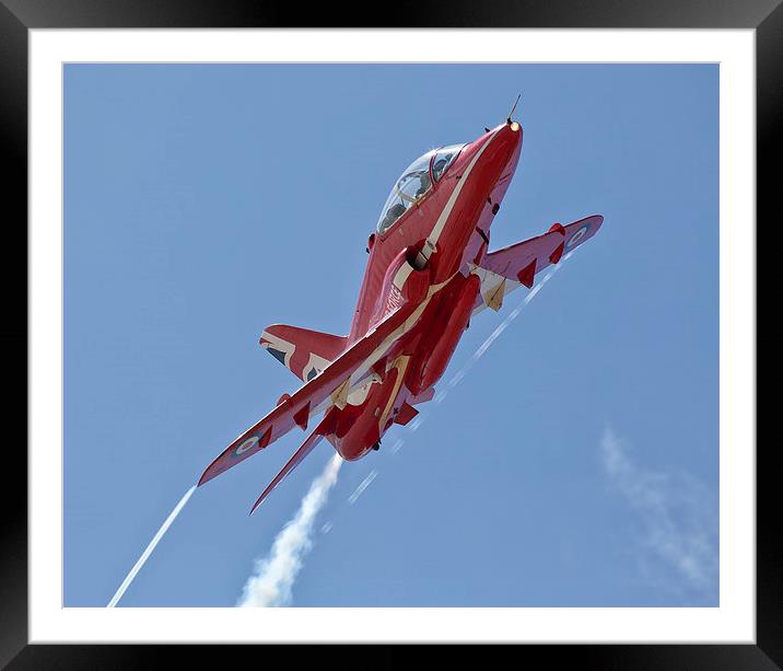  Red Arrows Framed Mounted Print by Rory Trappe