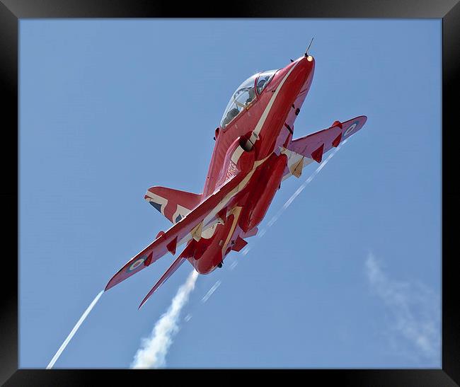  Red Arrows Framed Print by Rory Trappe