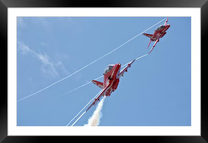  Red Arrows Framed Mounted Print by Rory Trappe