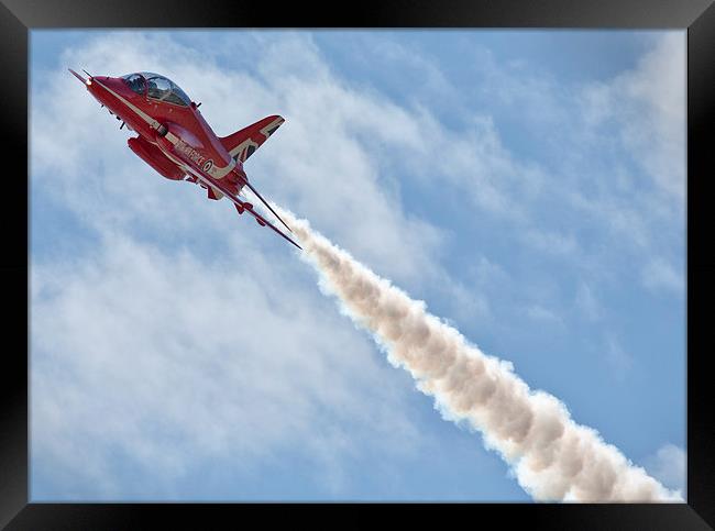  Red Arrows Framed Print by Rory Trappe