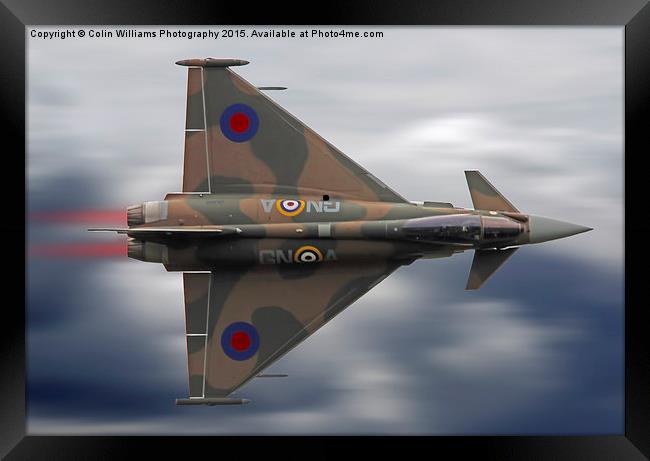  The Battle Of Britain Typhoon - 1 Framed Print by Colin Williams Photography