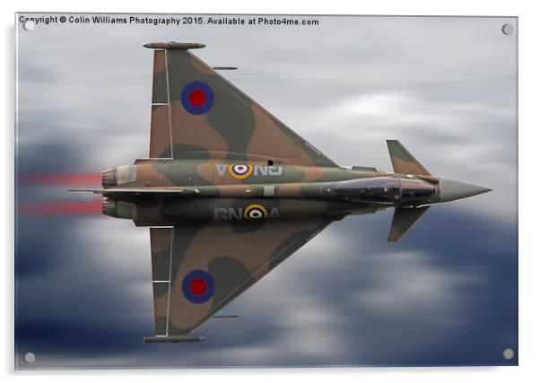  The Battle Of Britain Typhoon - 1 Acrylic by Colin Williams Photography