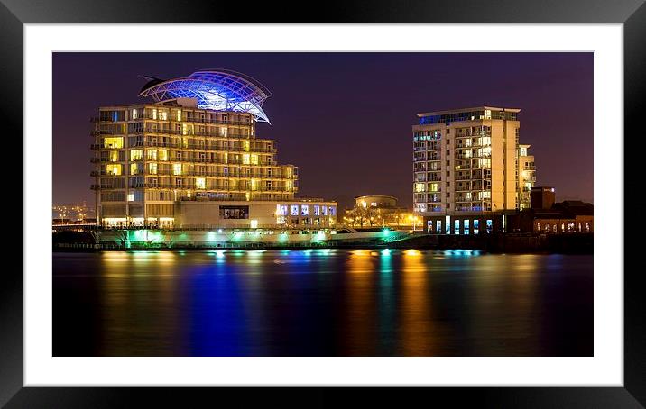  St Davids Hotel, Cardiff Bay Framed Mounted Print by Dean Merry