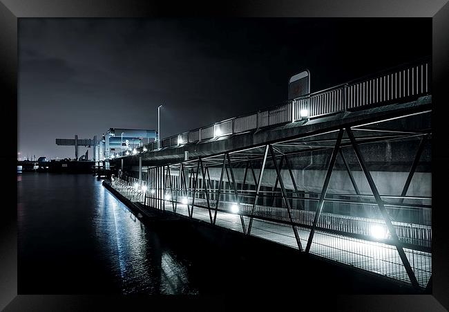  Cardiff Barrage Framed Print by Dean Merry